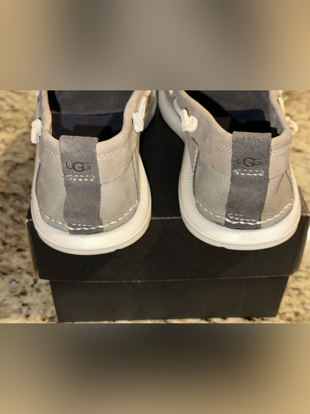 UGG Men’s Beach Moc Boat Shoes - Picture 4 of 7